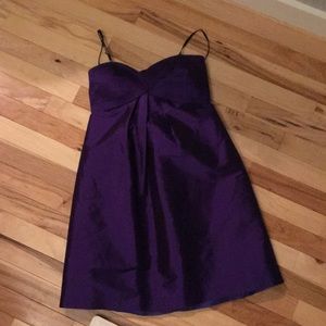 Plum babydoll party dress size 2